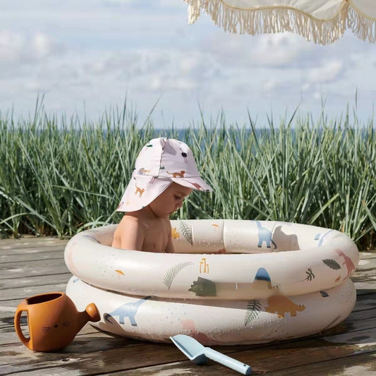 Summer Children's Swimming Pool Beach Toys Toddler Play Water Parent-child Interaction Seaside Inflatable Bathing Swimming Pool