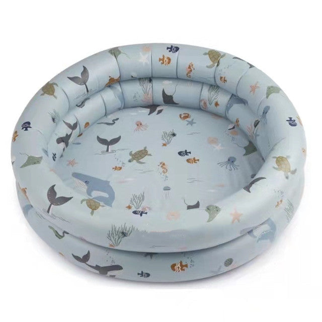 Summer Children's Swimming Pool Beach Toys Toddler Play Water Parent-child Interaction Seaside Inflatable Bathing Swimming Pool