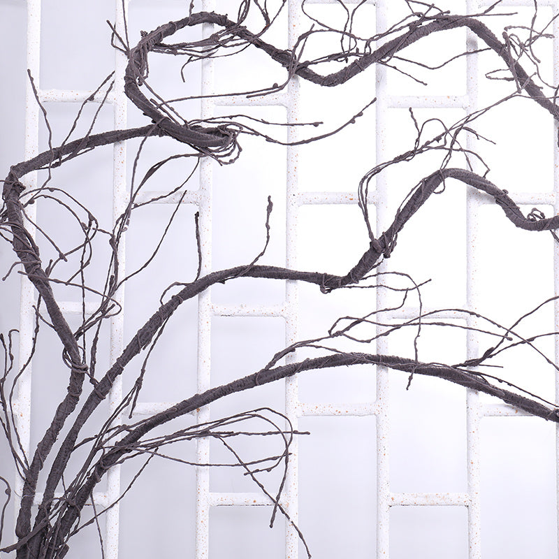 300cm Artificial Fake Plants Tree Twigs Cherry Branches Liana Wall Hanging Rattan Trunk Flexible Vines Wedding Garden Decoration
