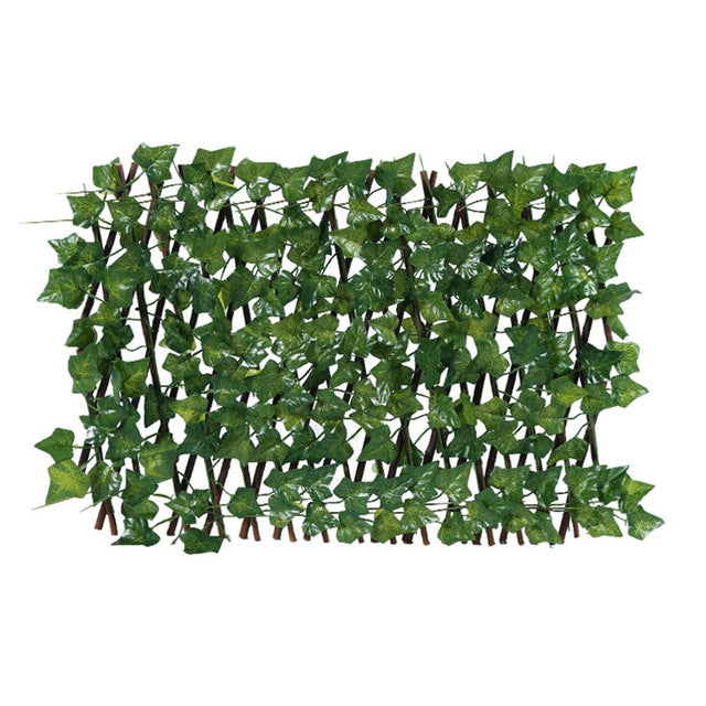 200x40cm Artificial plants Garden Trellis Expandable Fence Wood Vines Climbing Frame Outdoor Gardening Plant Decor Fence Panel