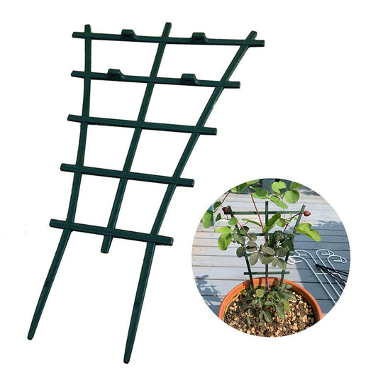 Stem Support Mini Flower Climbing Trellis Vegetable Supports for Courtyard Garden Indoor Outdoor Climbing Plants 25 x15 x5.5cm