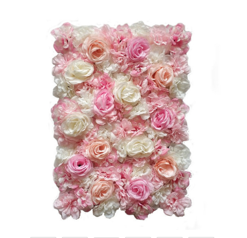 40x60cm Silk Rose Flower Wall Home Hotel Decoration Artificial Flowers For Wedding Decoration Romantic Wedding Flowers Backdrop