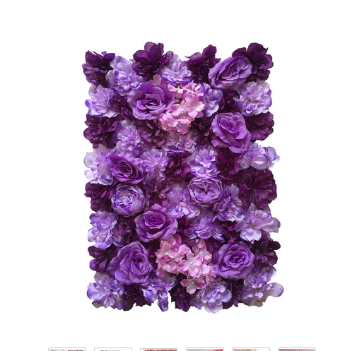 40x60cm Silk Rose Flower Wall Home Hotel Decoration Artificial Flowers For Wedding Decoration Romantic Wedding Flowers Backdrop