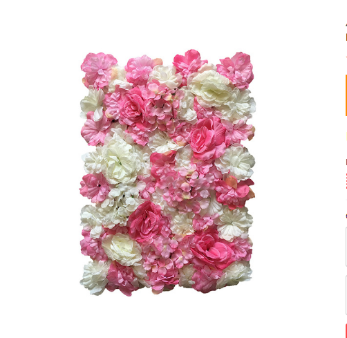 40x60cm Silk Rose Flower Wall Home Hotel Decoration Artificial Flowers For Wedding Decoration Romantic Wedding Flowers Backdrop