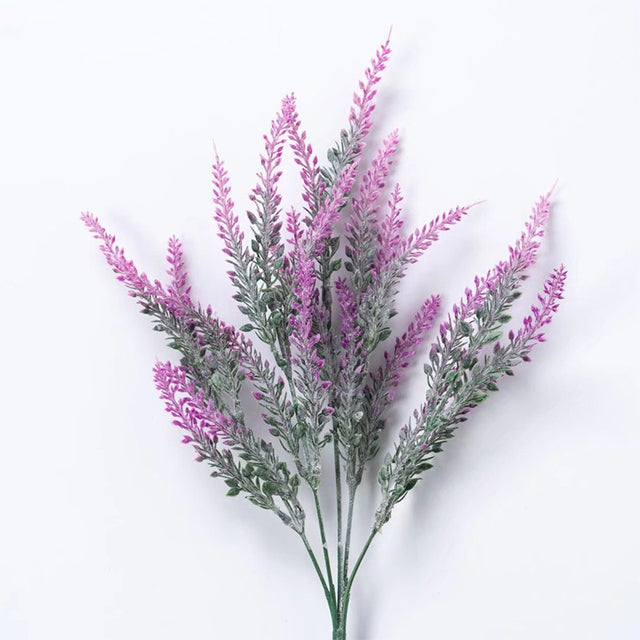 A Bunch of Provence Lavender Plastic Artificial Flowers False Plants Wedding Home Decoration Christmas Table Decoration