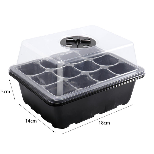 Stackable Seed Grow Planter Box Greenhouse Seeding Garden Seed Tray Household Garden Starter Kit Planting Tools