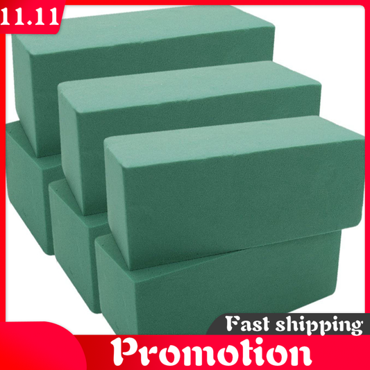 Artificial flowers 6PCS Floral Foam Bricks Flower Packing Arranging Flowers Florist Supplies for Plants Decor